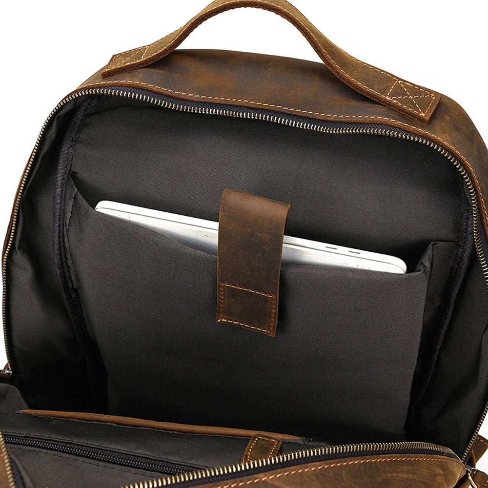 FluxPack Leather Backpack - Moderno Collections