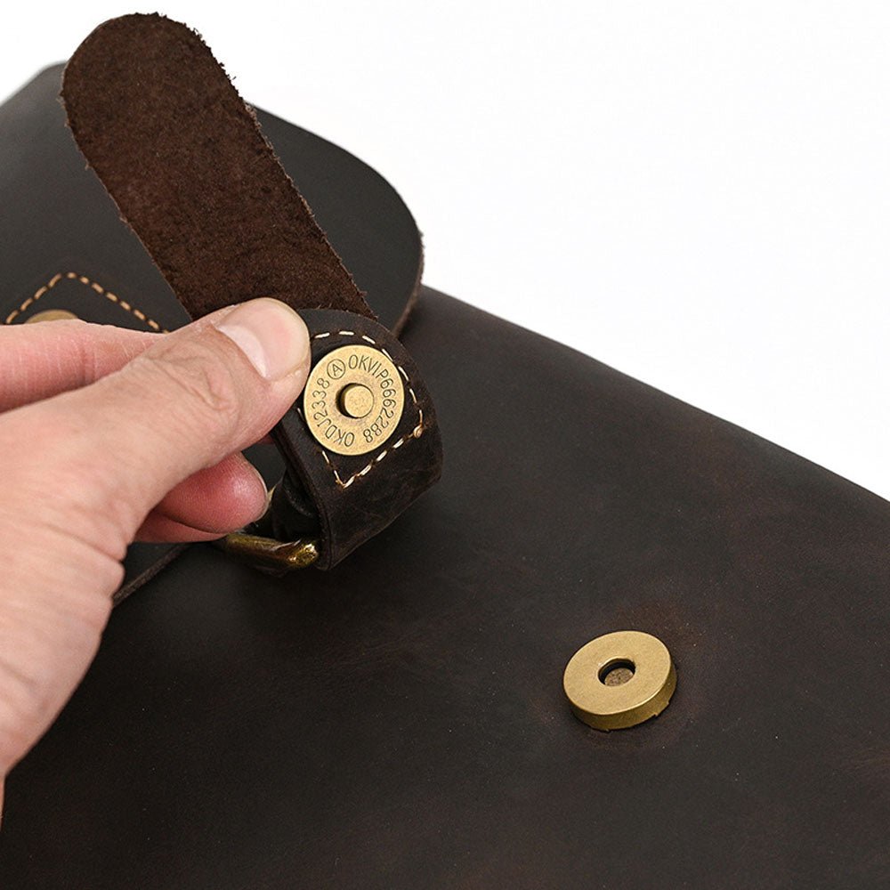 FluxVoid Leather Briefcase - Moderno Collections