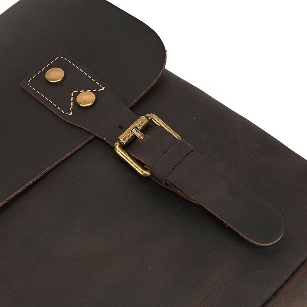 FluxVoid Leather Briefcase - Moderno Collections