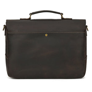 Thumbnail for FluxVoid Leather Briefcase - Moderno Collections