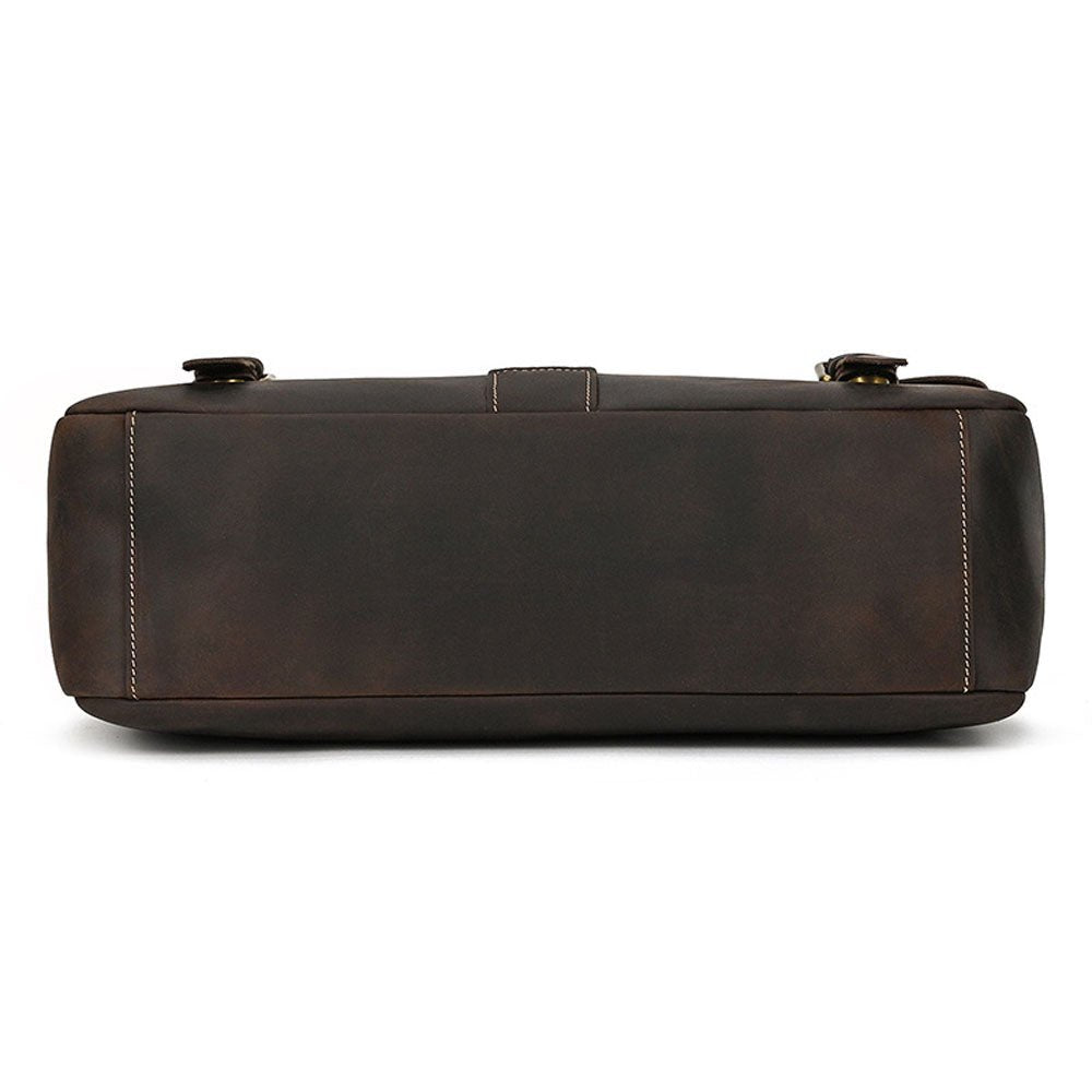FluxVoid Leather Briefcase - Moderno Collections
