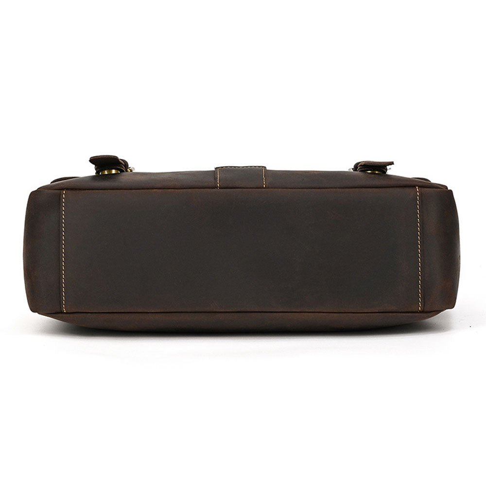 FluxVoid Leather Briefcase - Moderno Collections