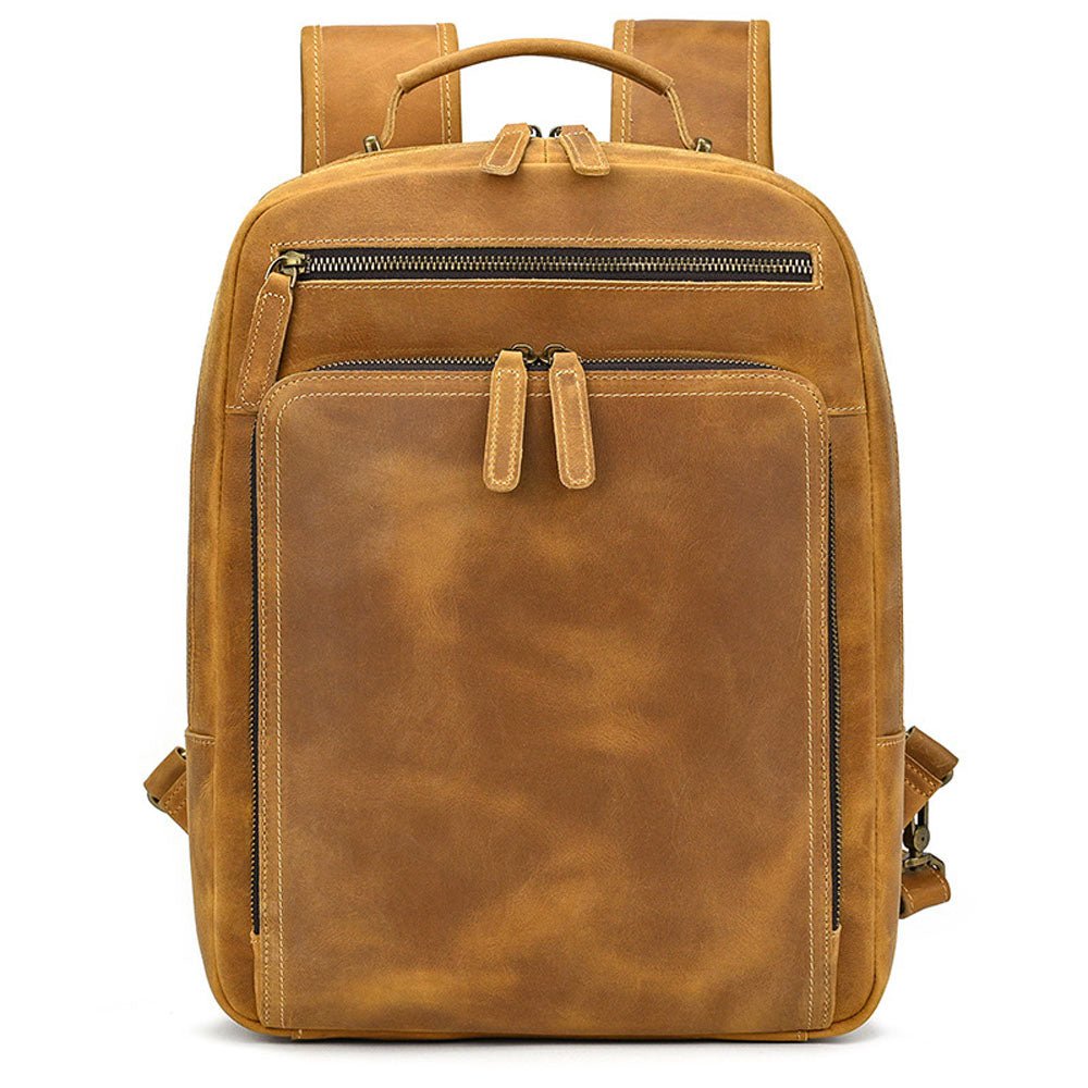 FrayedKnot Leather Travel Backpack - Moderno Collections