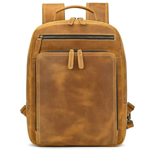 Thumbnail for FrayedKnot Leather Travel Backpack - Moderno Collections