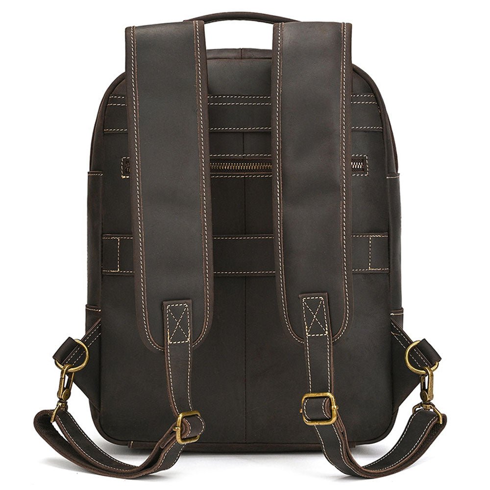 FrayedKnot Leather Travel Backpack - Moderno Collections