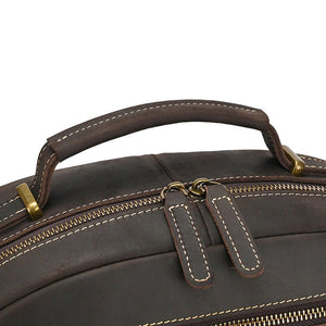 Thumbnail for FrayedKnot Leather Travel Backpack - Moderno Collections