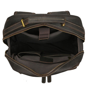 Thumbnail for FrayedKnot Leather Travel Backpack - Moderno Collections