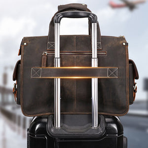 Thumbnail for GoBag Leather Messenger Bag - Moderno Collections
