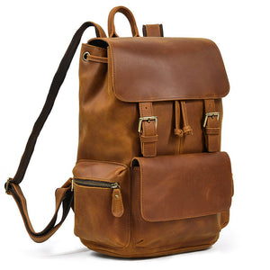 Thumbnail for HarborLine Leather Backpack - Moderno Collections