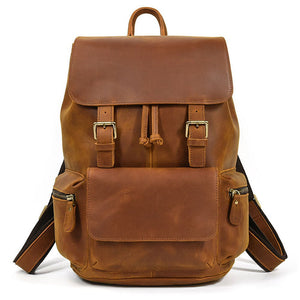 Thumbnail for HarborLine Leather Backpack - Moderno Collections