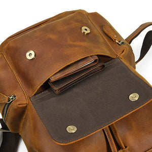 Thumbnail for HarborLine Leather Backpack - Moderno Collections