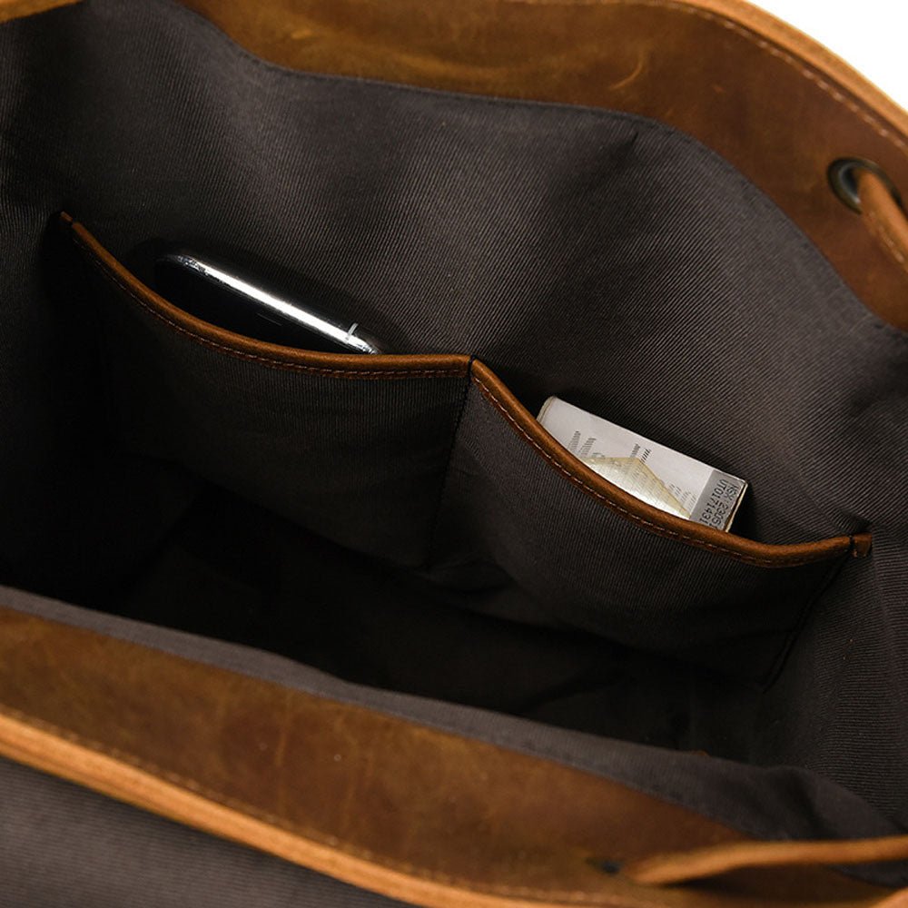 HarborLine Leather Backpack - Moderno Collections