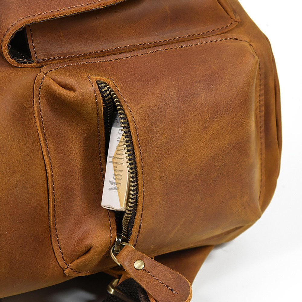 HarborLine Leather Backpack - Moderno Collections