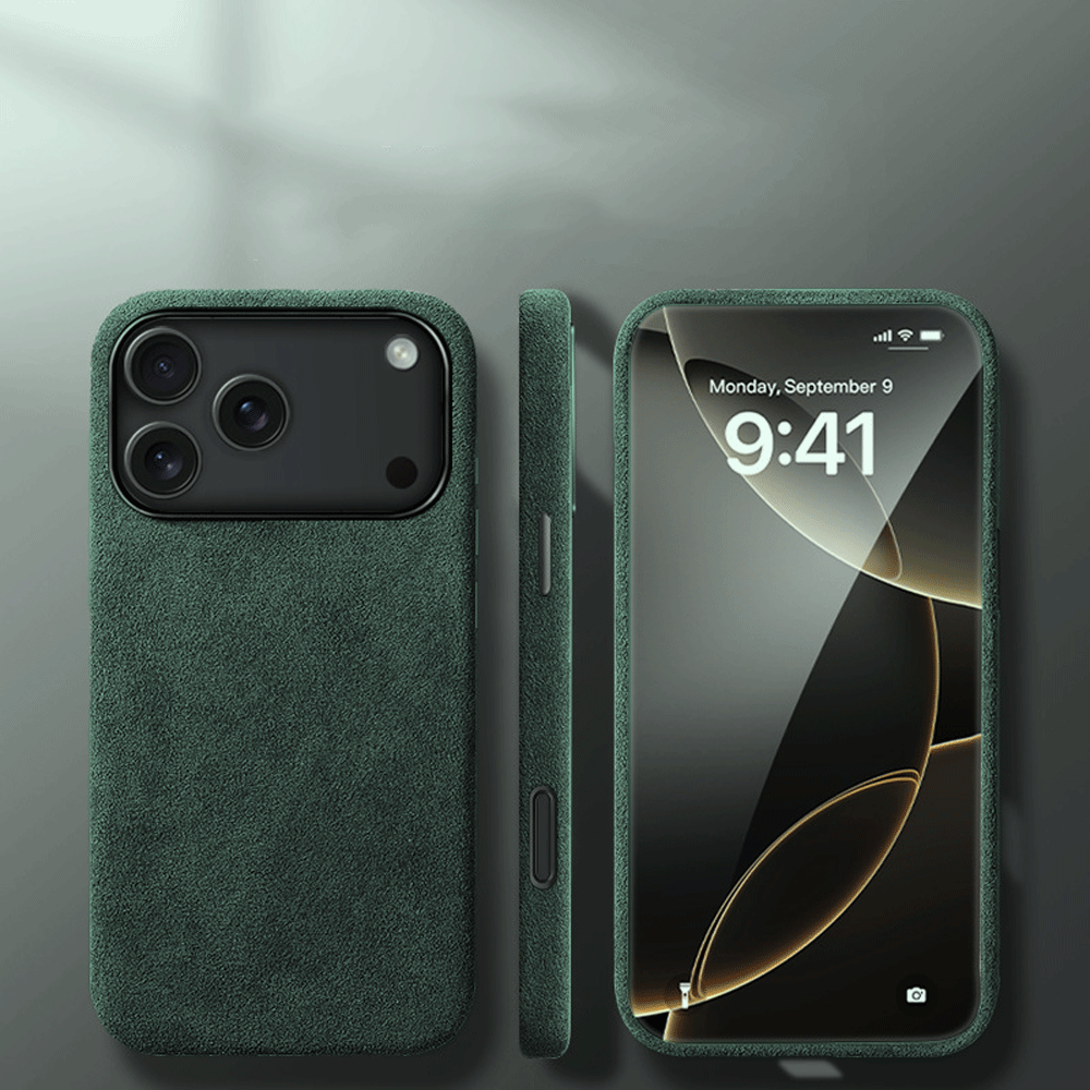 ImperiumShield Alcantara Leather MagSafe iPhone Case - Moderno Collections