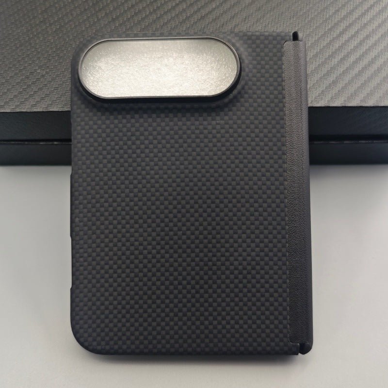 iPhone Duo Kevlar Folding Case with Magnetic Hinge & Carbon Fiber - Moderno Collections