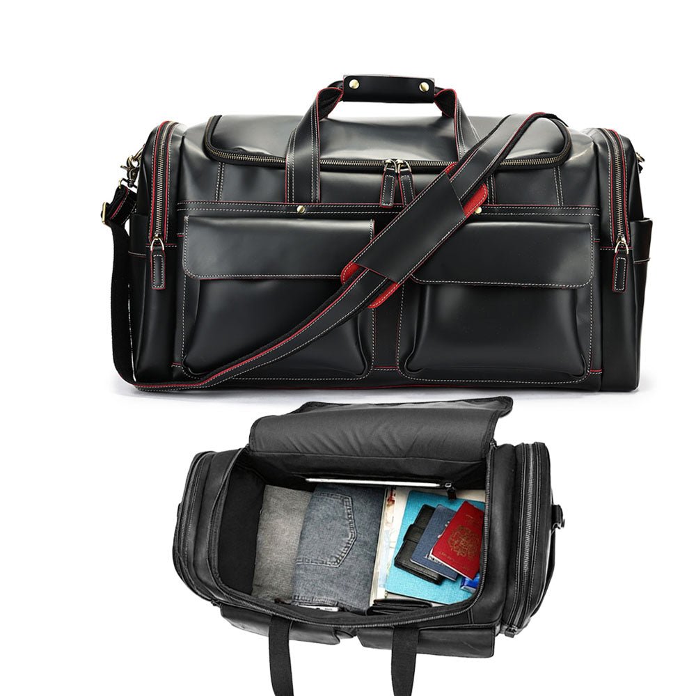 Lumeo Pro Leather Duffel Bag - Moderno Collections