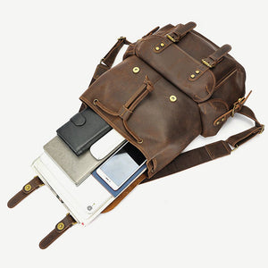 Thumbnail for Maddux Leather Backpack - Moderno Collections