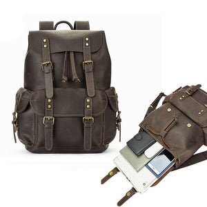 Thumbnail for Maddux Leather Backpack - Moderno Collections