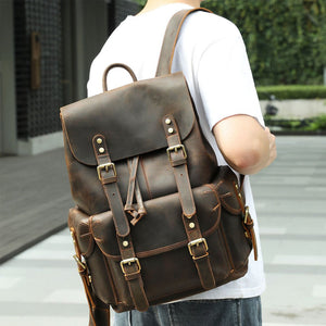 Thumbnail for Maddux Leather Backpack - Moderno Collections