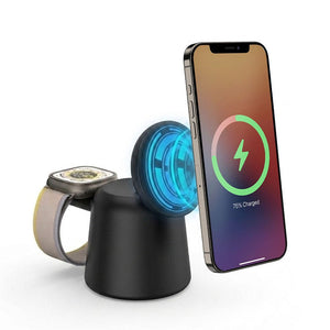 Thumbnail for MagDock 2 in 1 Foldable MagSafe Charger - Moderno Collections
