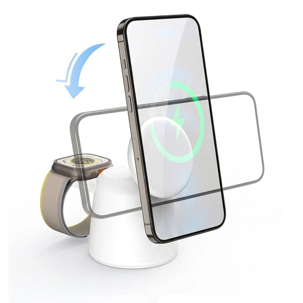 MagDock 2 in 1 Foldable MagSafe Charger - Moderno Collections