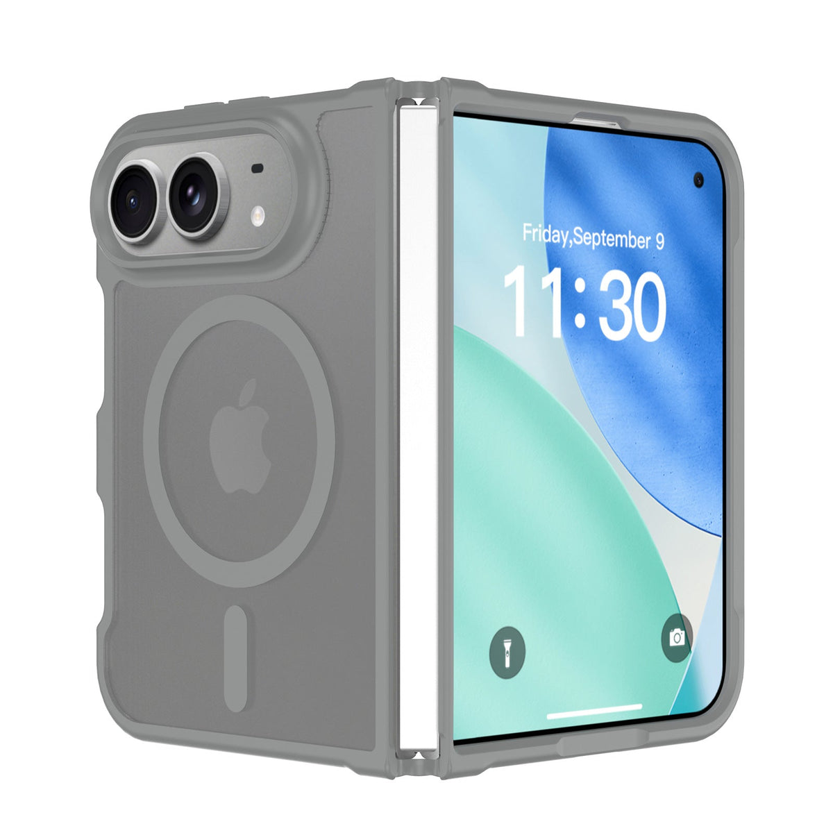 MagFlip iPhone 18 Duo MagSafe Matte Protective Shell - Moderno Collections