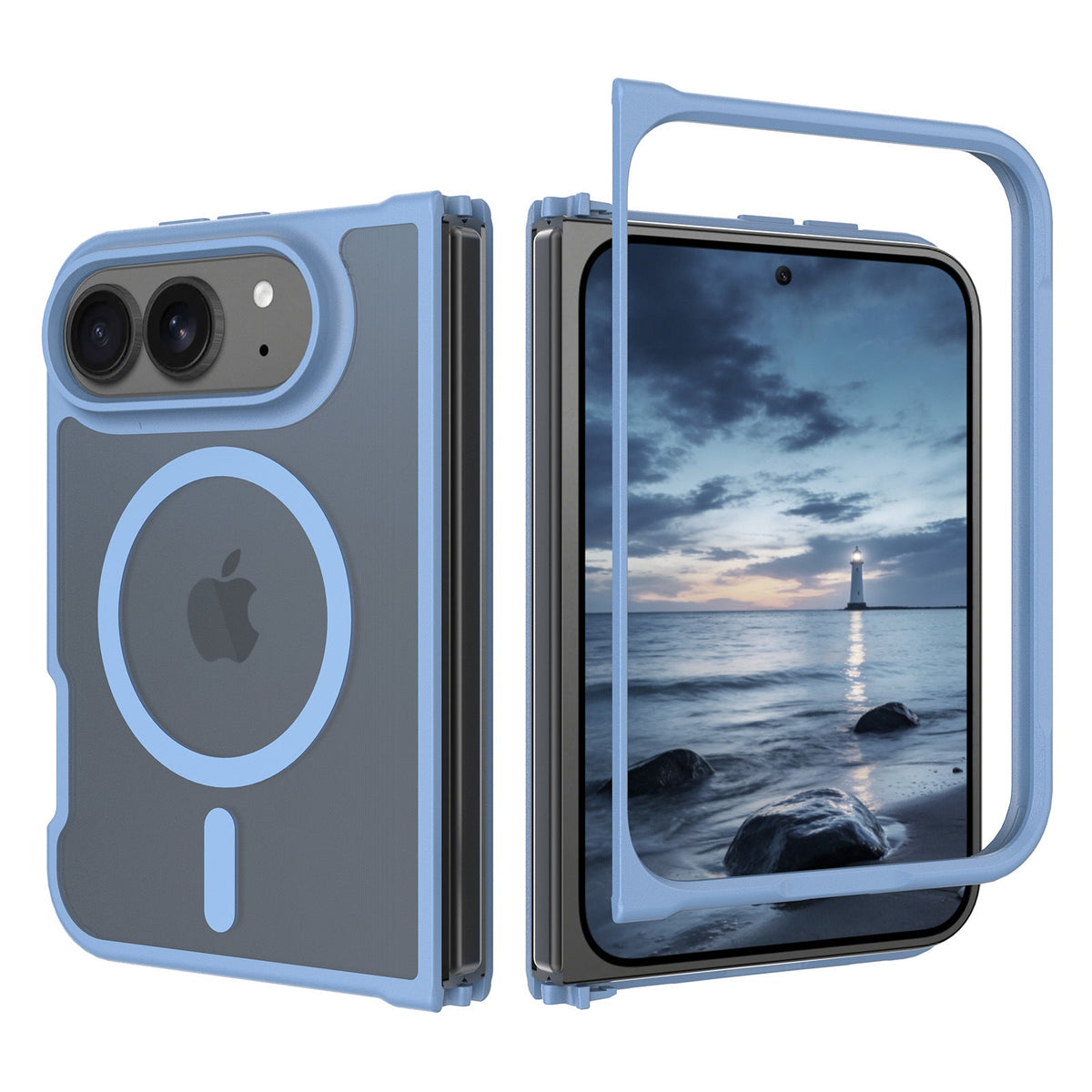 MagFlip iPhone 18 Duo MagSafe Matte Protective Shell - Moderno Collections