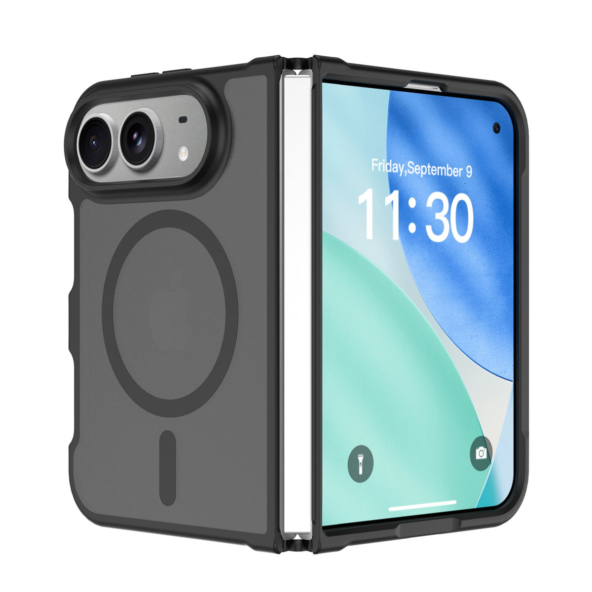MagFlip iPhone 18 Duo MagSafe Matte Protective Shell - Moderno Collections