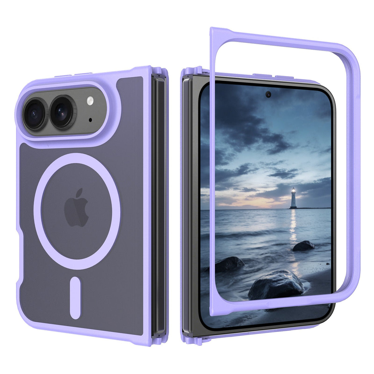 MagFlip iPhone 18 Duo MagSafe Matte Protective Shell - Moderno Collections