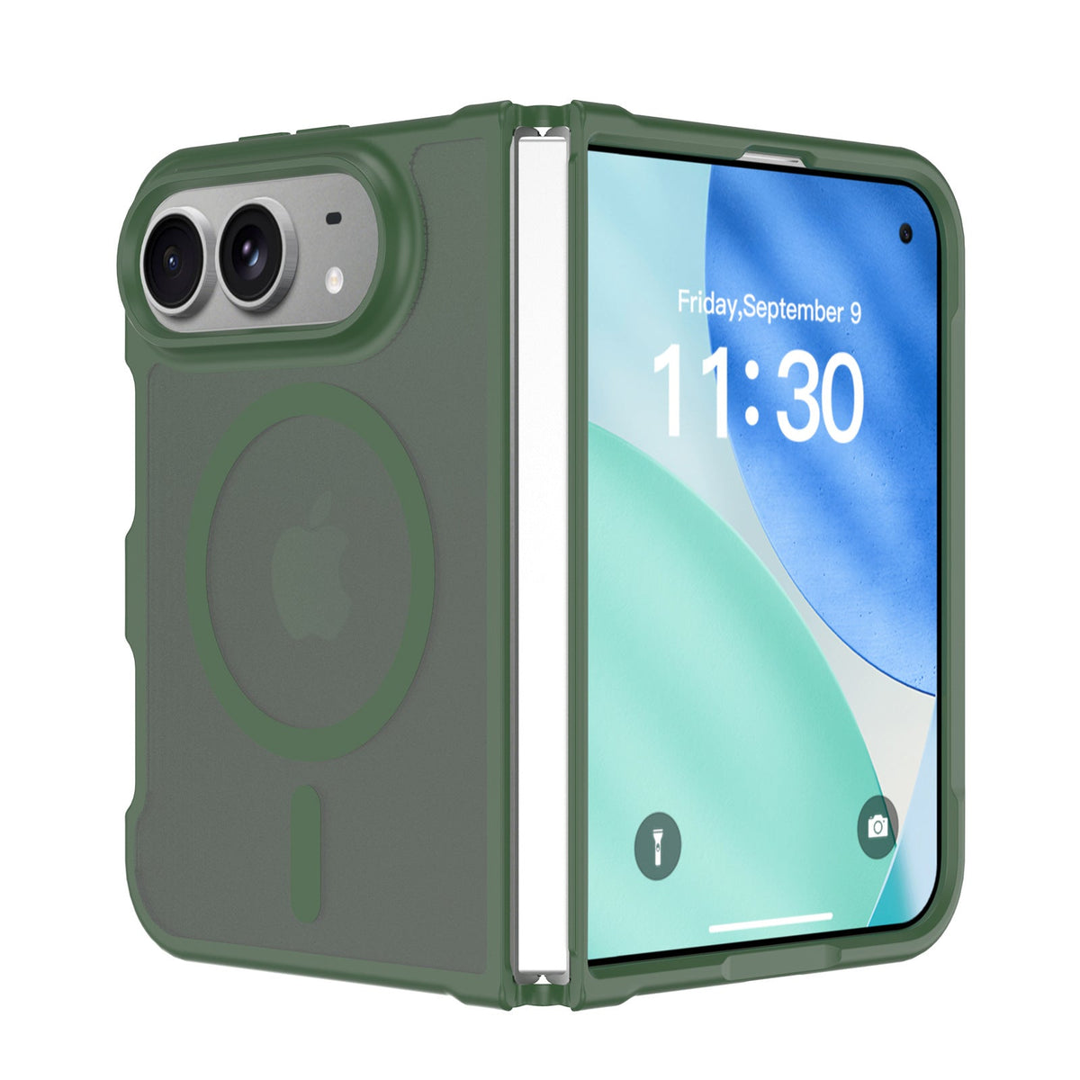 MagFlip iPhone 18 Duo MagSafe Matte Protective Shell - Moderno Collections