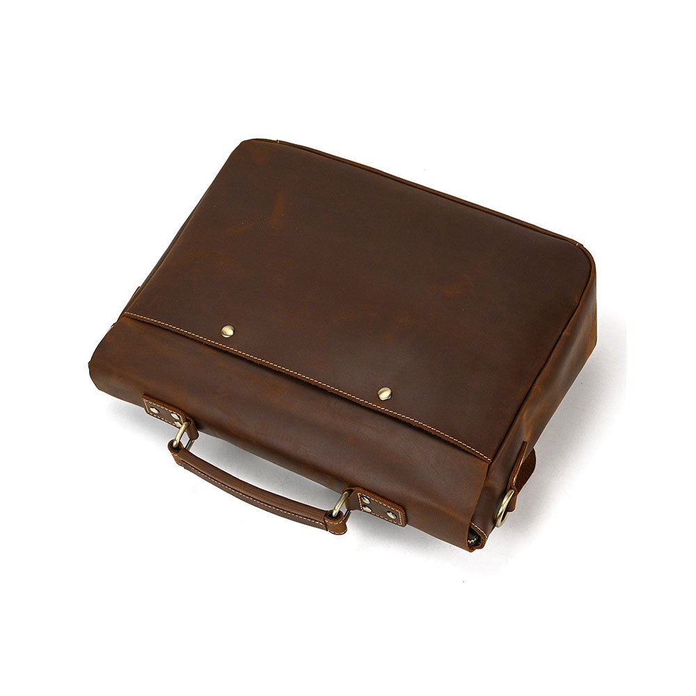 MetroCore Leather Business Bag - Moderno Collections