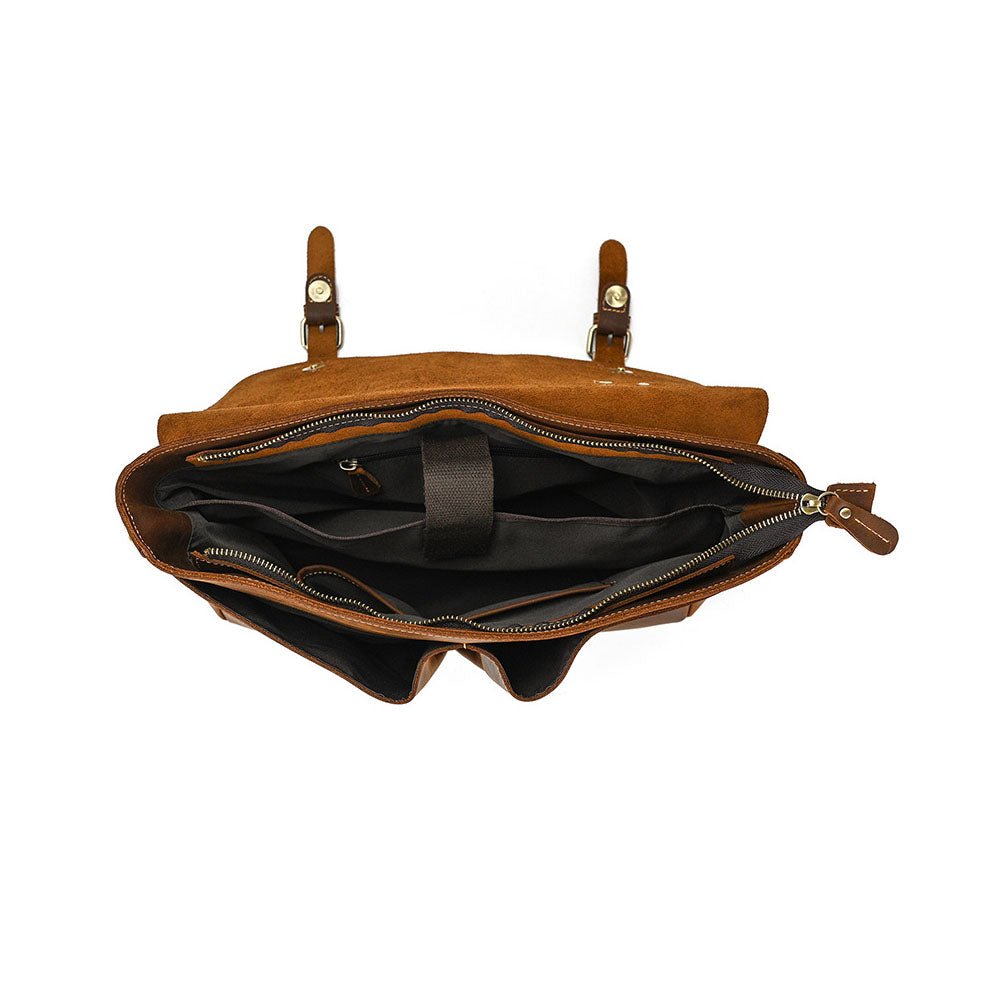 MetroCore Leather Business Bag - Moderno Collections