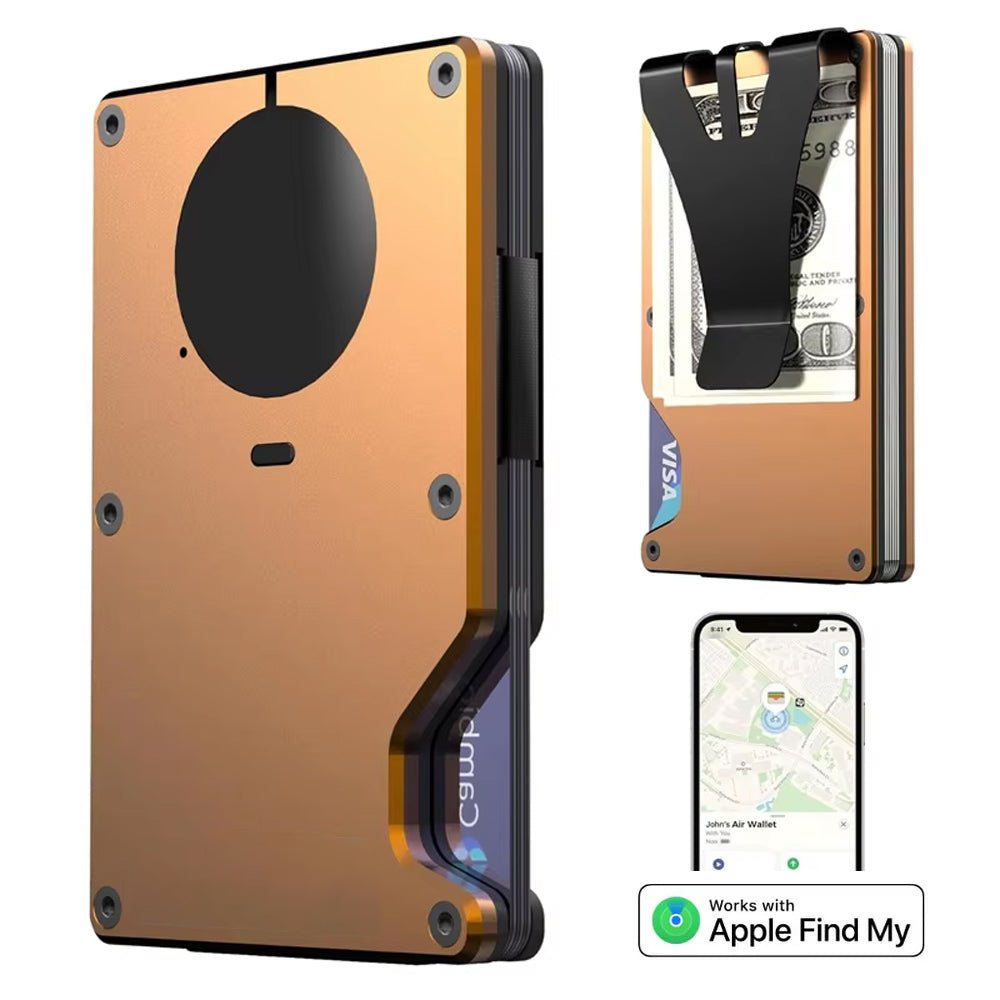 MetroVault AirTag Wallet - Moderno Collections