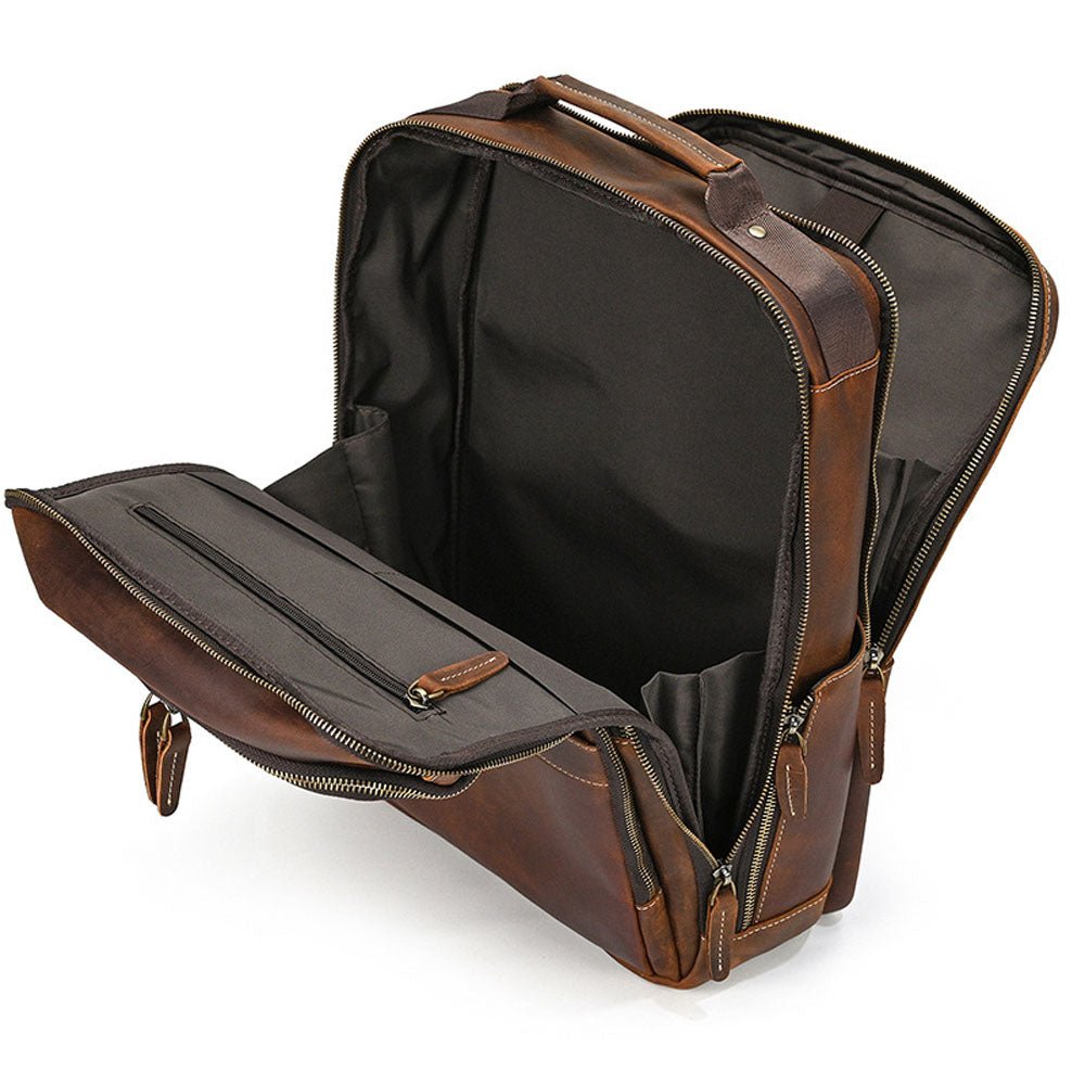 NomadCrafter Pro Leather Backpack - Moderno Collections