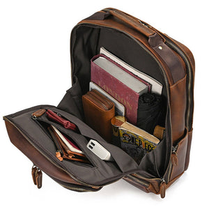 Thumbnail for NomadCrafter Pro Leather Backpack - Moderno Collections