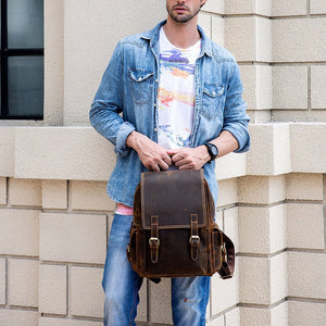 Thumbnail for Oakridge Leather Backpack - Moderno Collections