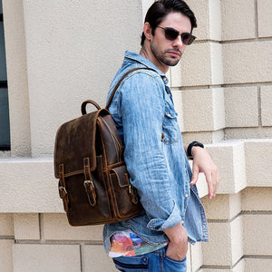 Thumbnail for Oakridge Leather Backpack - Moderno Collections