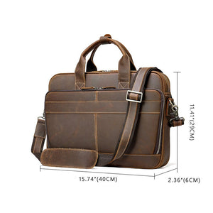 Thumbnail for Pathfinder Leather Messenger Bag - Moderno Collections