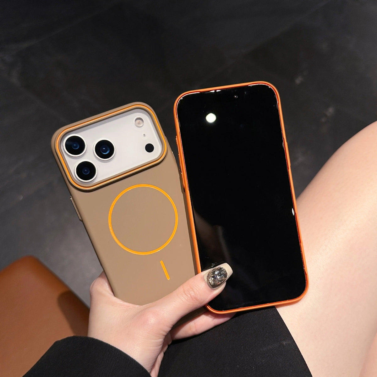 Premium iPhone Case with Magnetic Grip & Anti-Drop Protection - Moderno Collections