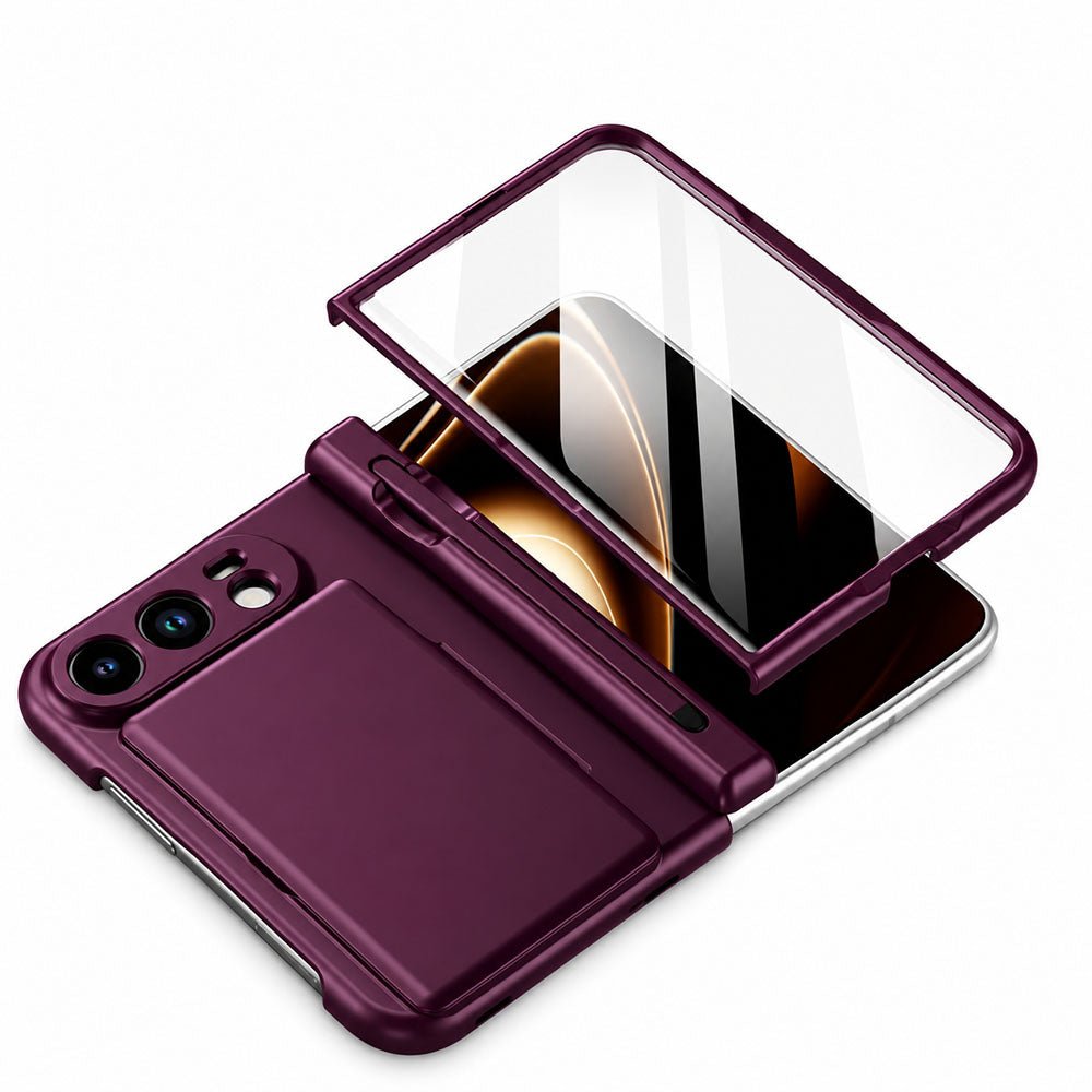 Premium Protective iPhone Duo Case with Card Slot & Kickstand - Moderno Collections