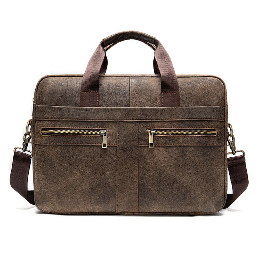 Quorin Leather Briefcase - Moderno Collections