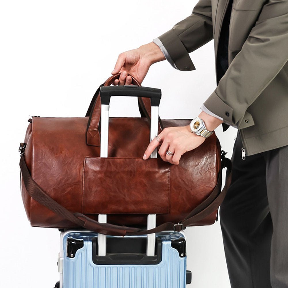 Retro Executive Suit Duffel Bag - Moderno Collections
