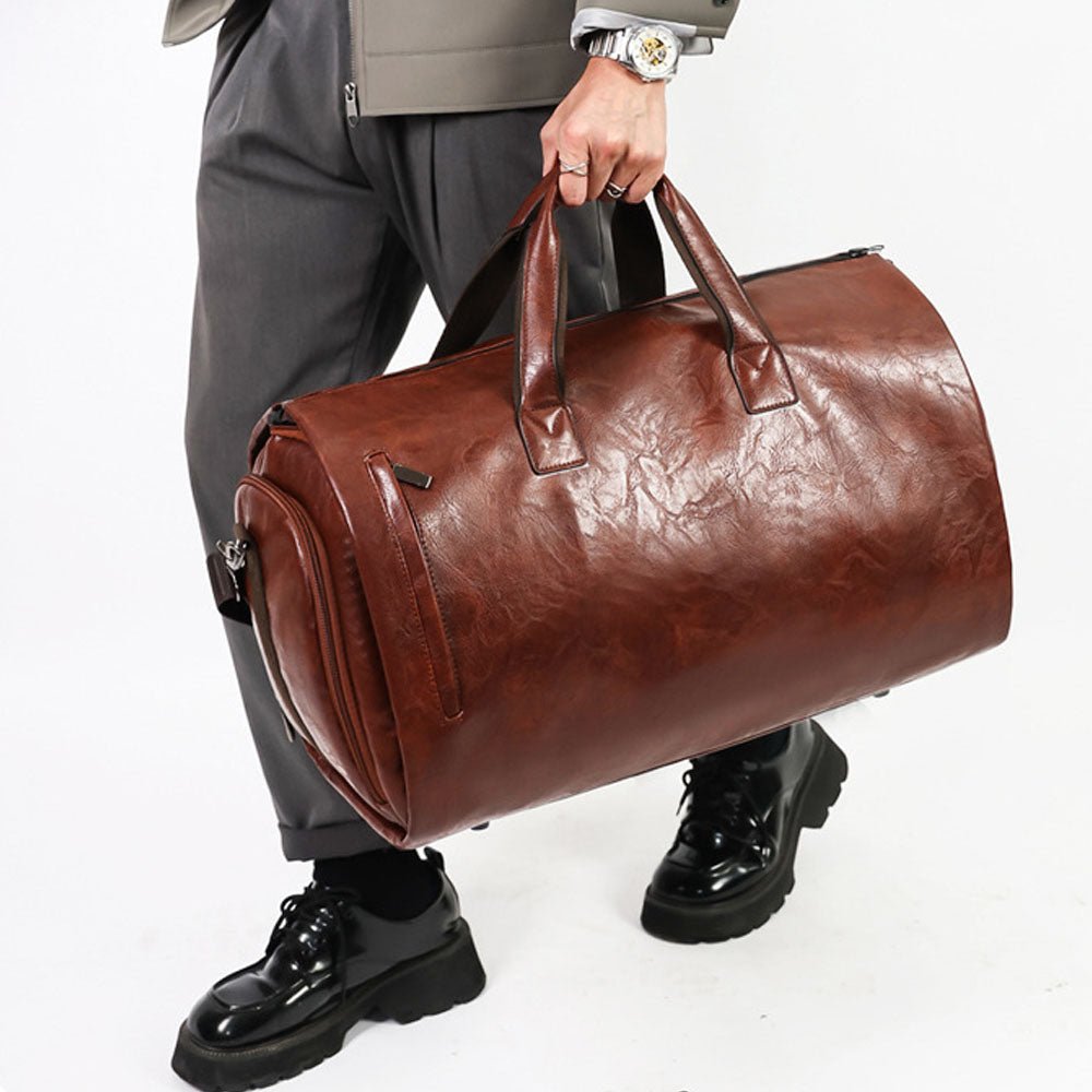 Retro Executive Suit Duffel Bag - Moderno Collections