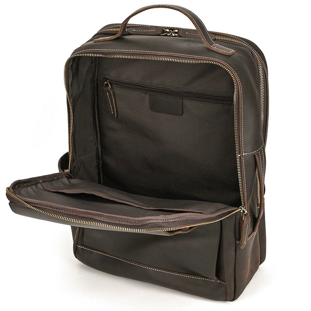 Roamer Legacy Leather Backpack - Moderno Collections