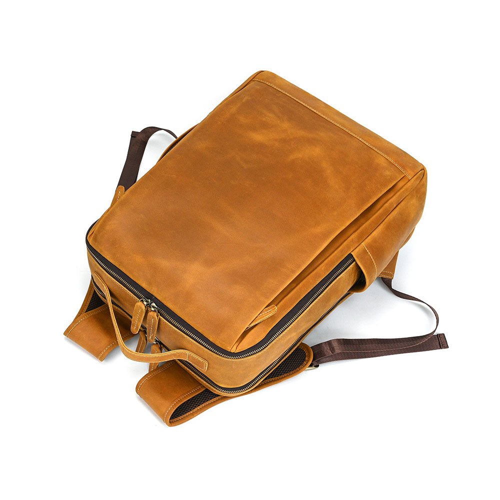 Roamer Legacy Leather Backpack - Moderno Collections