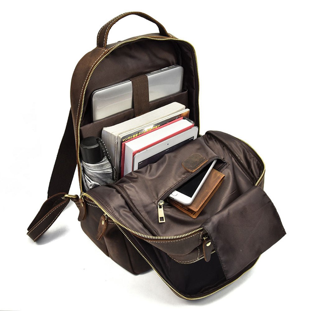 RoverDrift Leather Backpack - Moderno Collections