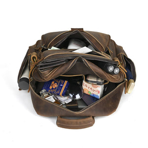 Thumbnail for Rustbelt Leather Backpack - Moderno Collections