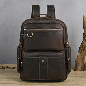 Thumbnail for Rustbelt Leather Backpack - Moderno Collections