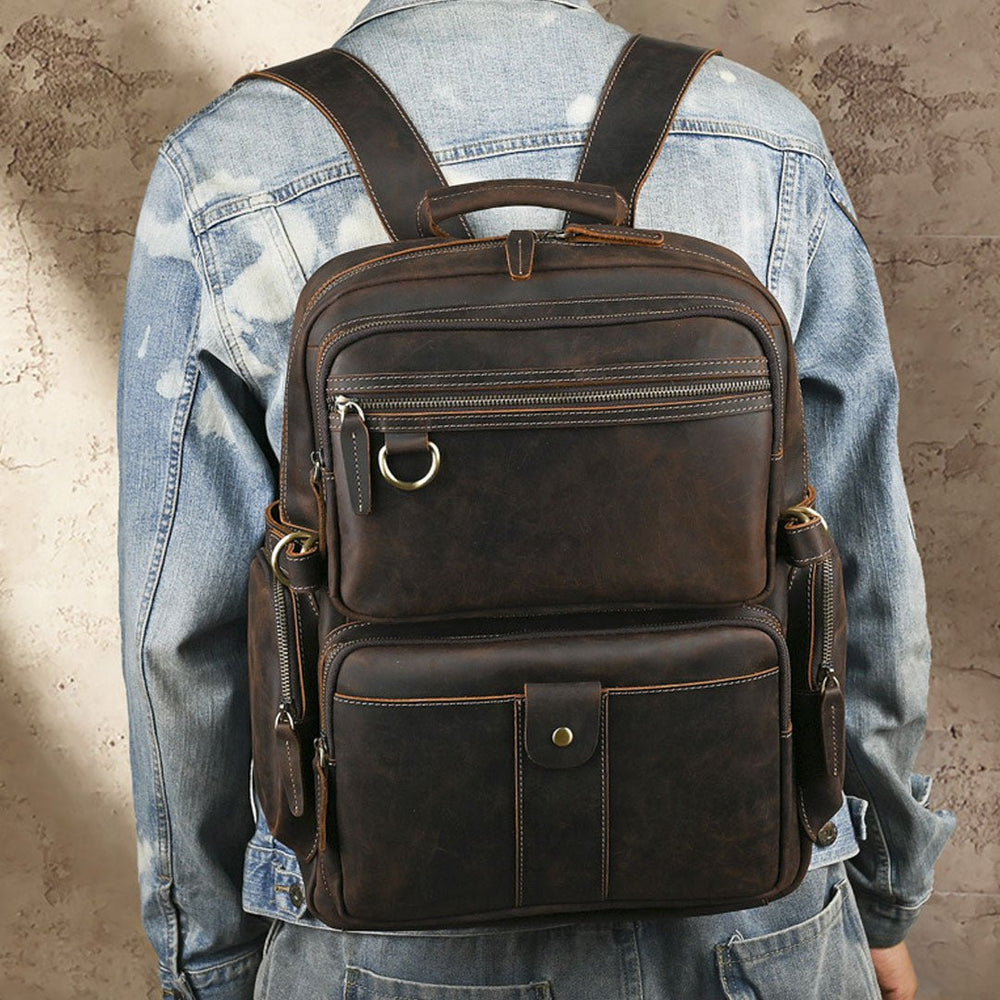 Rustbelt Leather Backpack - Moderno Collections