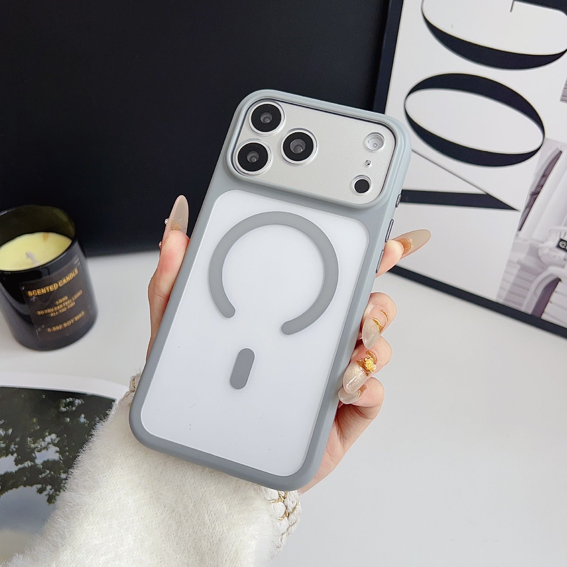 SlimClear Magnetic iPhone Case - Moderno Collections